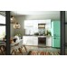Virtuves komplekts TIFFANY 220, balts glancēts